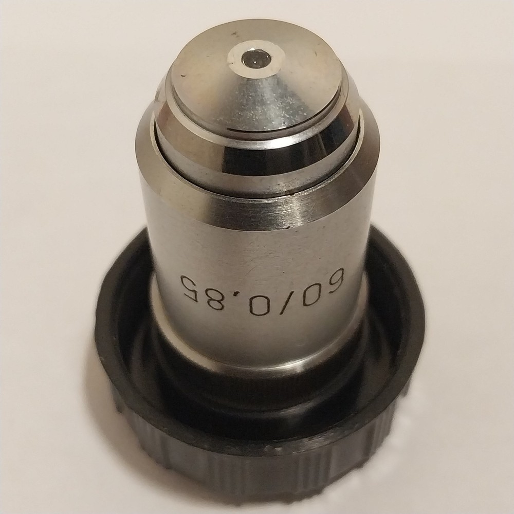 Hacker Microscope Objective Lens 60/0.85 With Plastic Objective Case