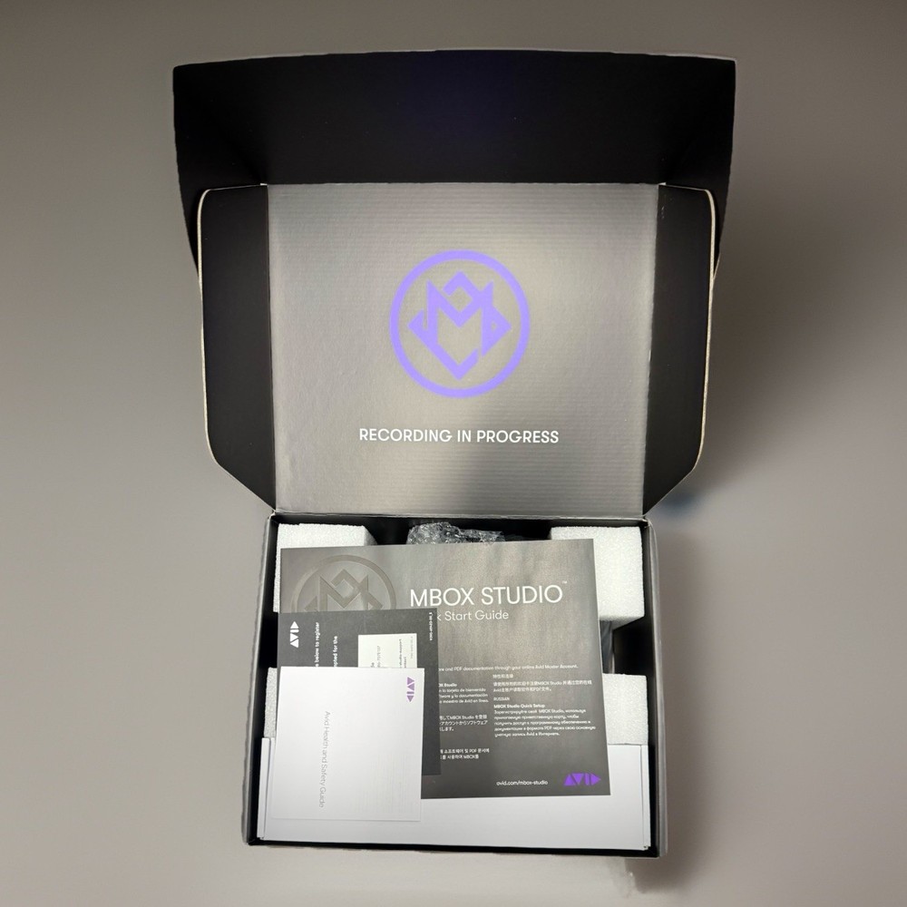 Avid MBOX Studio | USB-C | Audio Interface 21x22 | *USED*