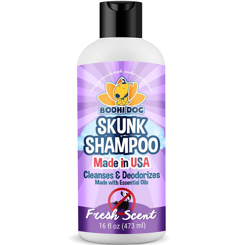 Skunk Shampoo | Skunk Smell Odor Remover Cleans & Deodorizes Using Essential ...