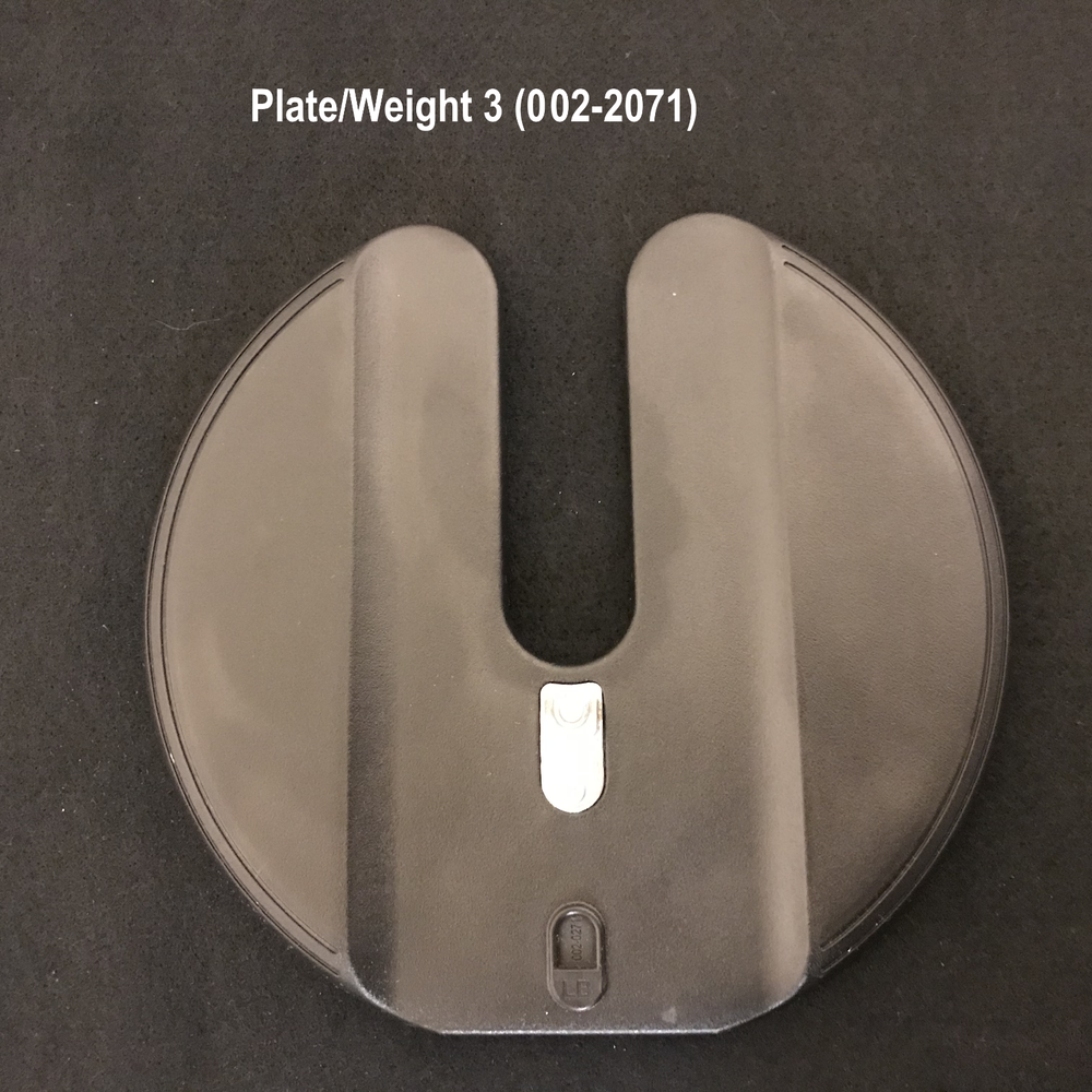 Replacement #3 (middle) Bowflex SelectTech 552 Series 2 Dumbbell Weight Plate