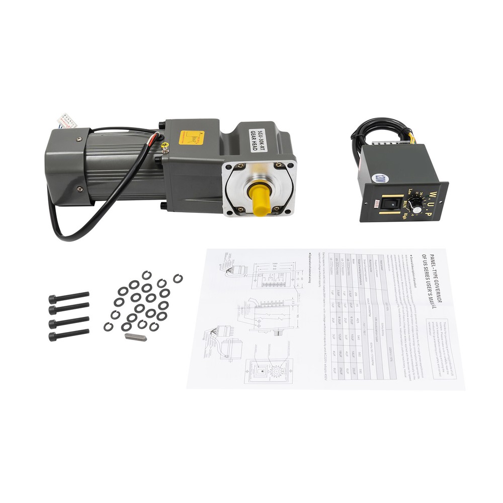 30k Electric Variable Speed Controller 90° Right Angle Output Reduction Motor US