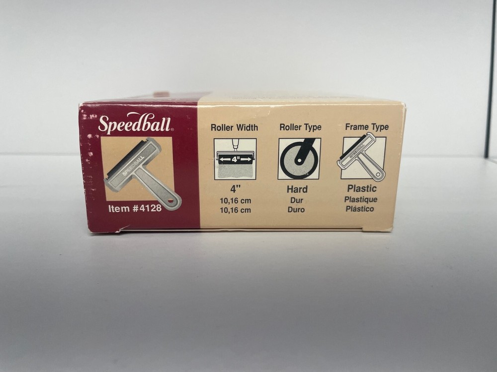 Speedball 4” Hard Rubber Brayer