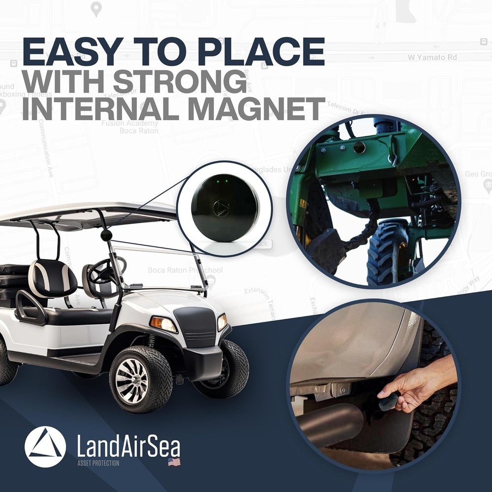 Discreet GPS Tracker with 30 Days Battery, Location History & Lifetime