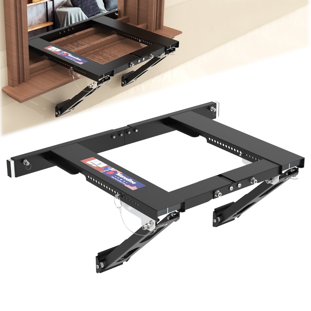 Adjustable Window AC Bracket,Upgraded Conditioner Support Bracket No Drill