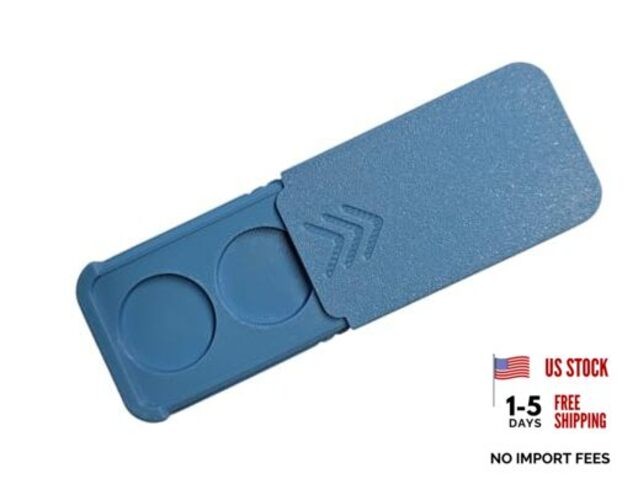 3BP - Size CR2032 Battery Case, Storage Container () 2x HOLDER (SKY)