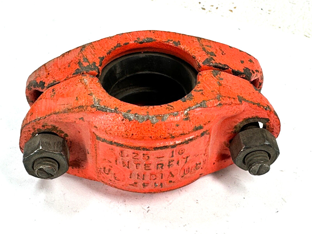 INTERFIT Type 10 Coupling 1-1/4" For Standard Grooved Piping Systems