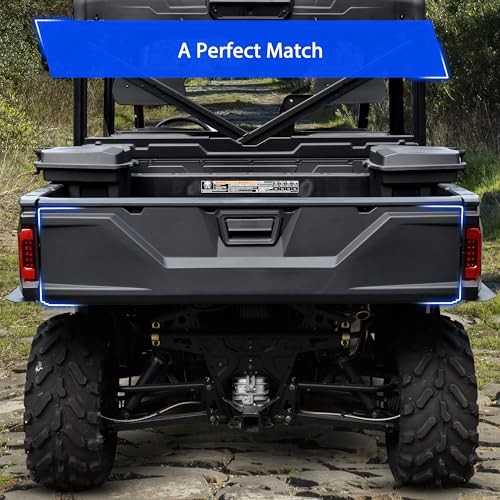 Black Tailgate Outer Panel for Polaris Ranger XP 1000 2017-18/Ranger XP 570