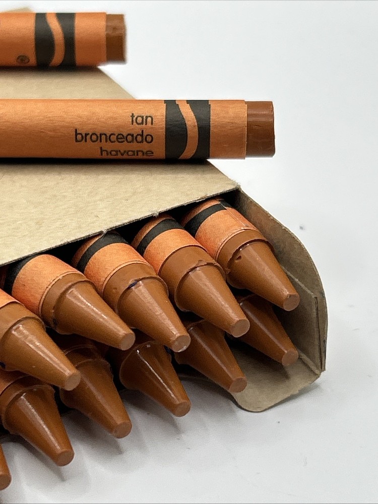 (16) Crayola Crayons (tan) BULK