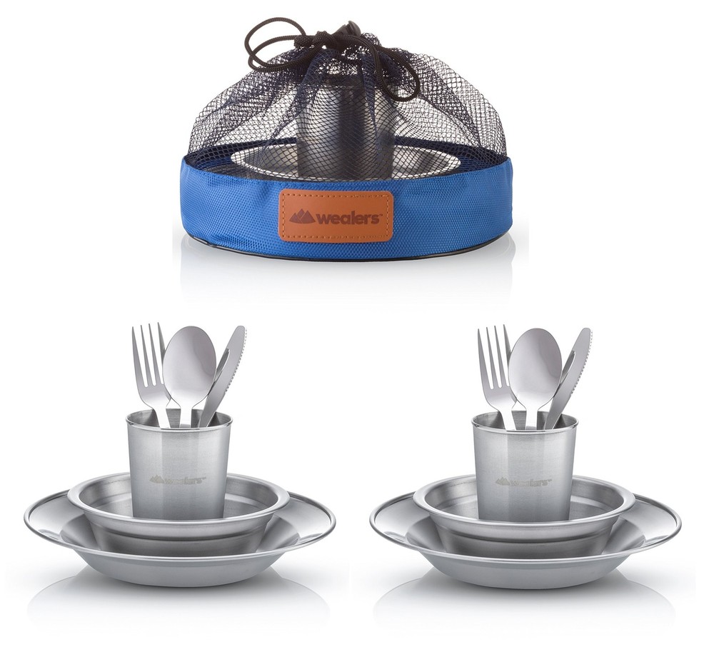 Unique Complete Messware Kit Polished Stainless Steel Dishes Set| Tableware| ...