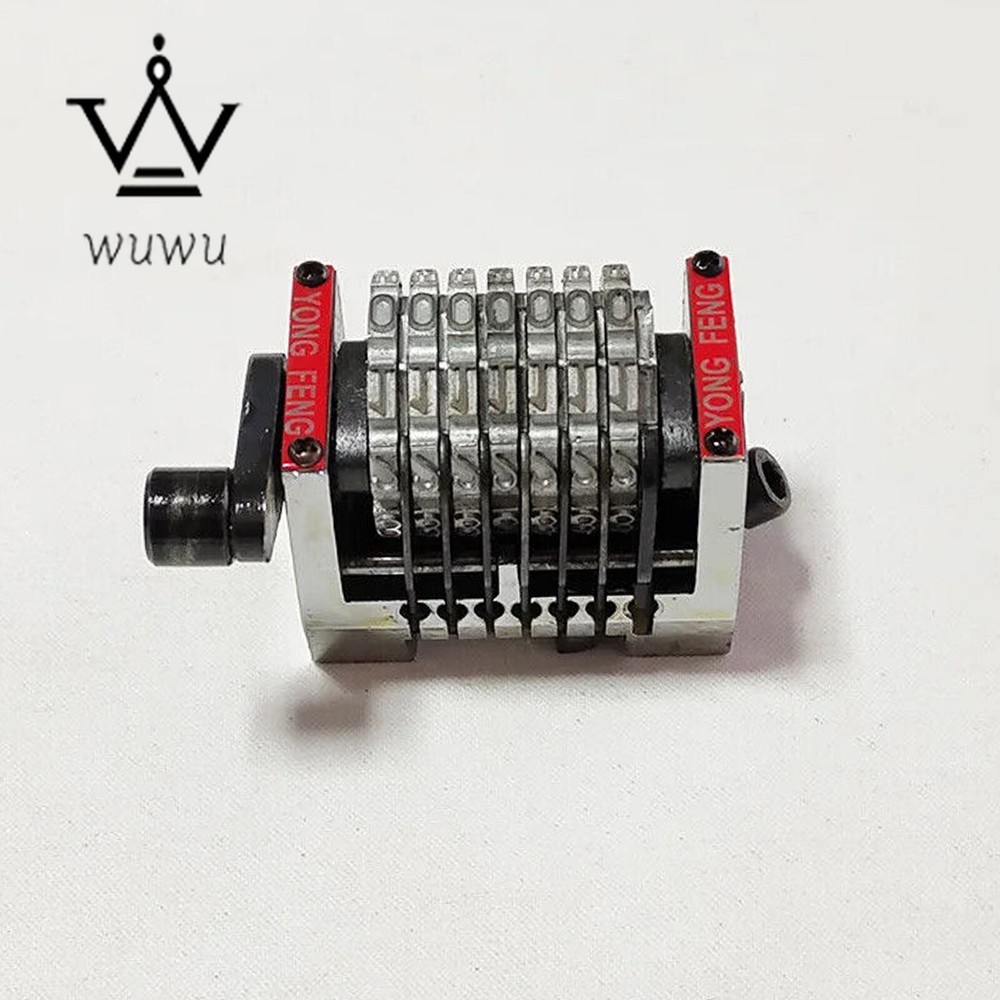 For 7 Digits Numbering Machine Horizontal Backward Printing Machine GTO
