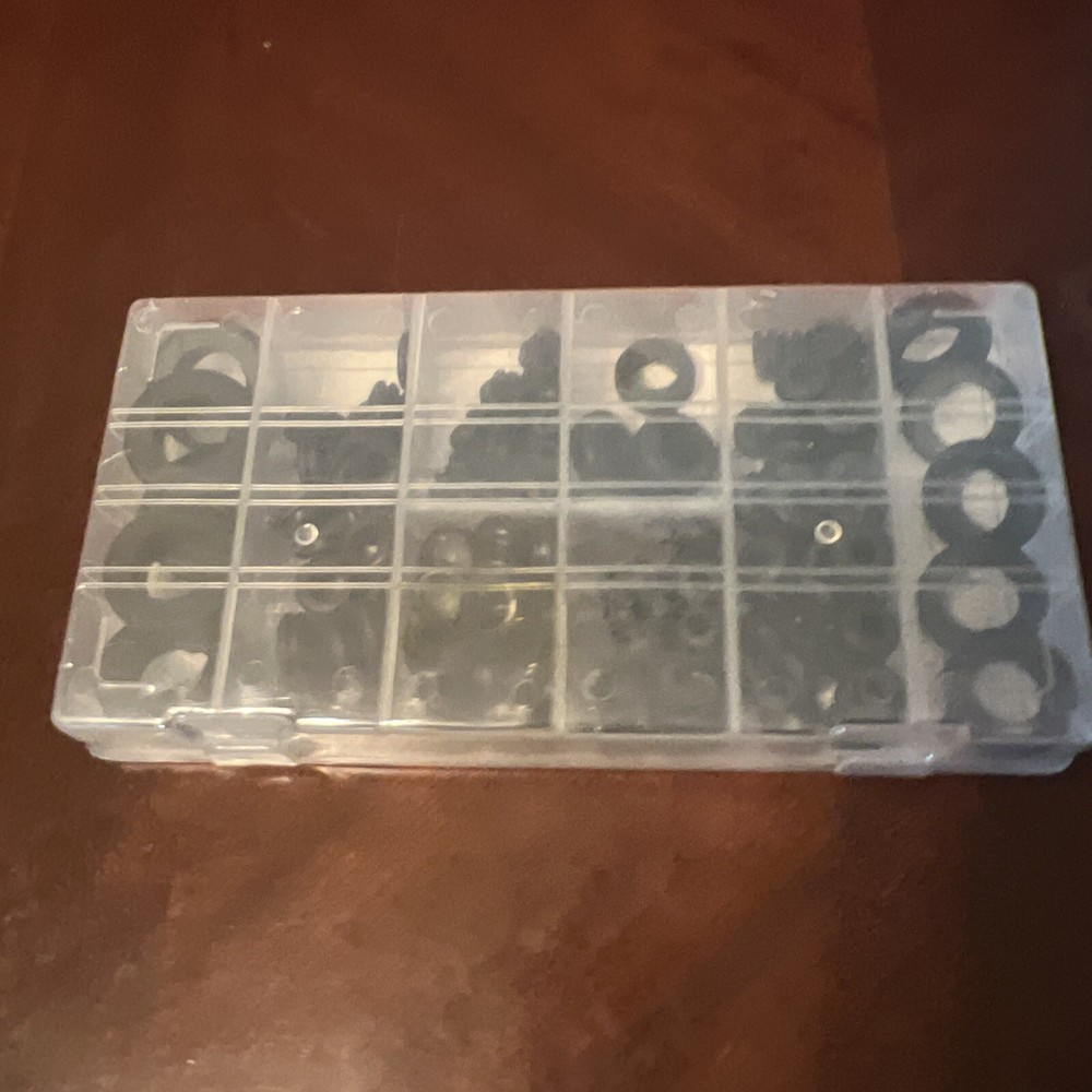 180pc RUBBER GROMMET ASSORTMENT Ja way Tool