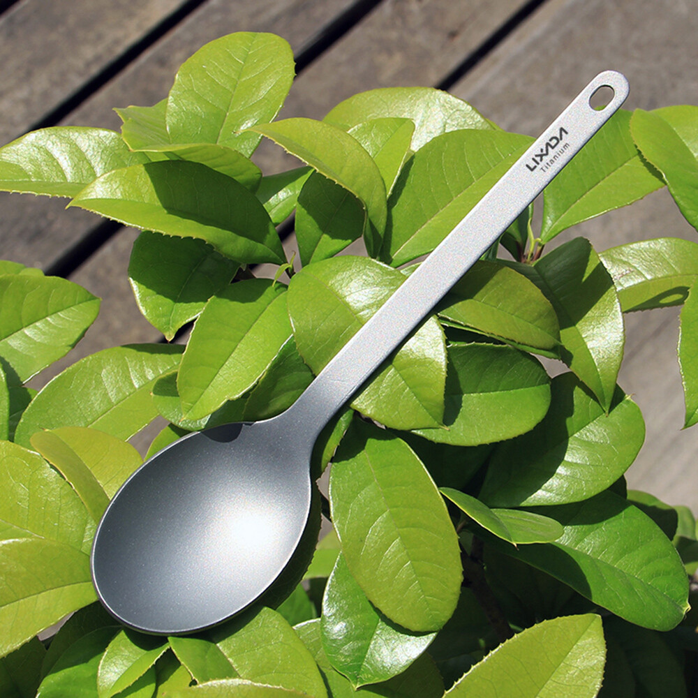 Fork Spoon Set Ultralight Outdoor Camping Cutlery Tableware Kit K7B9