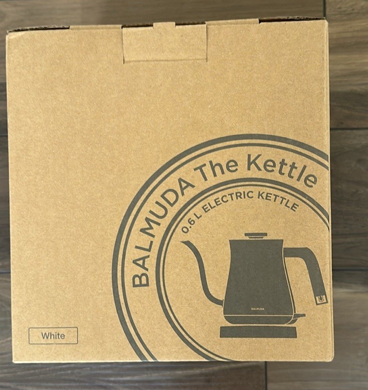 BALMUDA Electric Pour Over Kettle - White