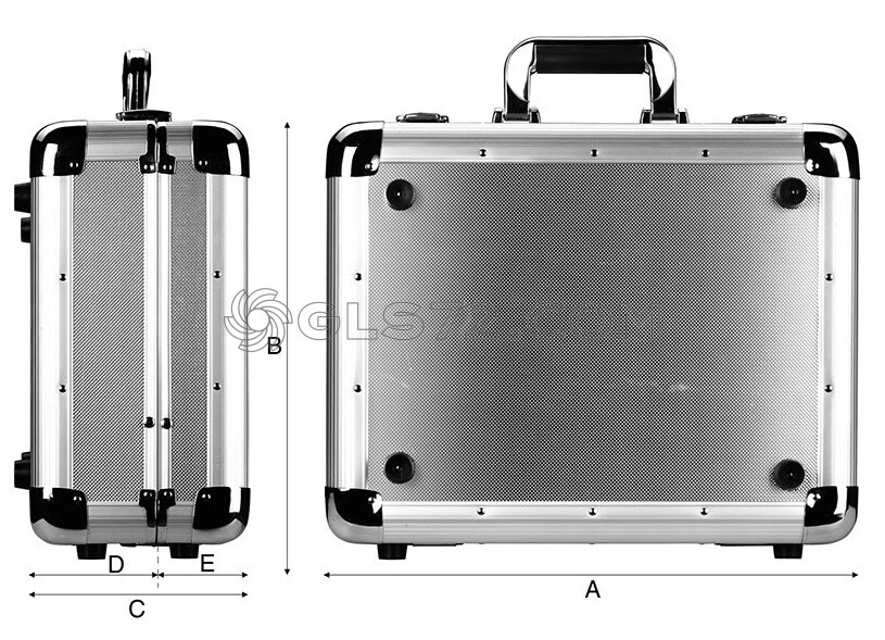ALUMINIUM TOOL CASE TOOLS BOX TOOL BAG WORKING FERVI 0681