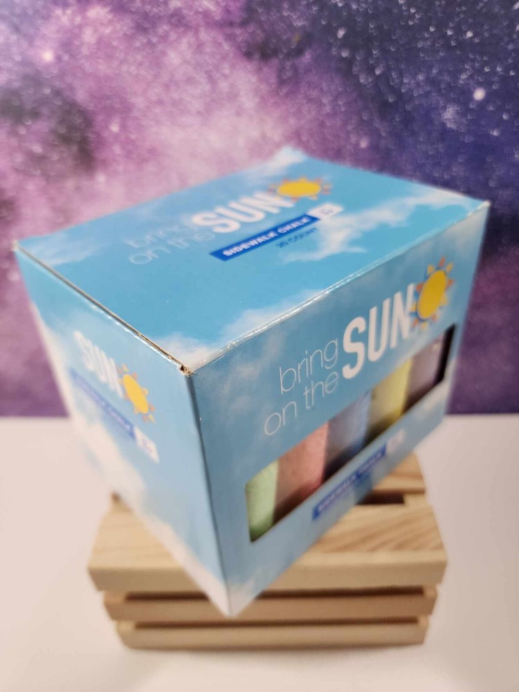 Sidewalk Chalk - 20 Count Bring on the Sun