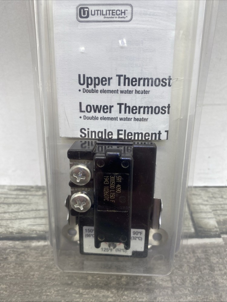 New Utilitech 0362351 Lower Thermostat Double Element Electric Water Heater {VV}
