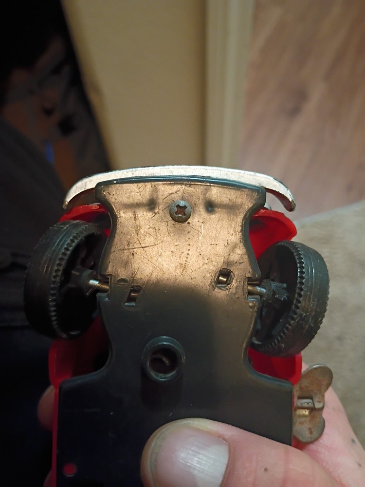 Vintage Lined Up Fire Department VW