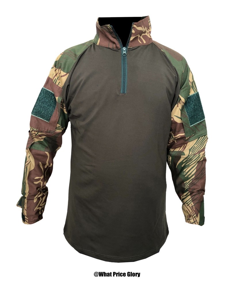 Modern Combat Shirt in Rhodesian Brushstroke Pattern Size 42