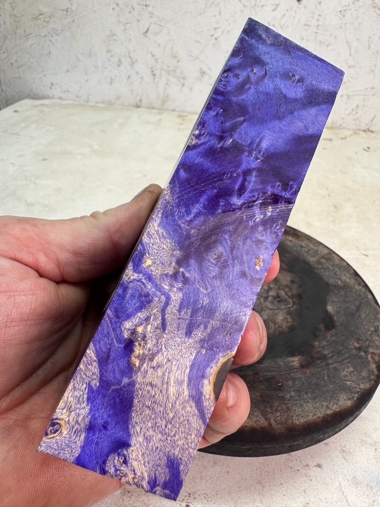 Stabilized Box Elder Burl Turning Blank | Game or Duck Call | SBEB 1049