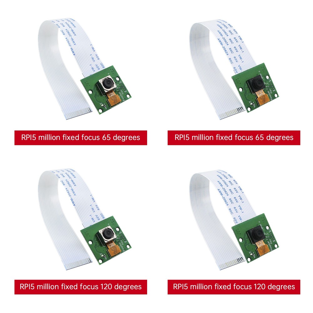 Raspberry Pi 4B Camera 5 Million OV5647 HD Camera Module Fixed Focus/Auto Focus