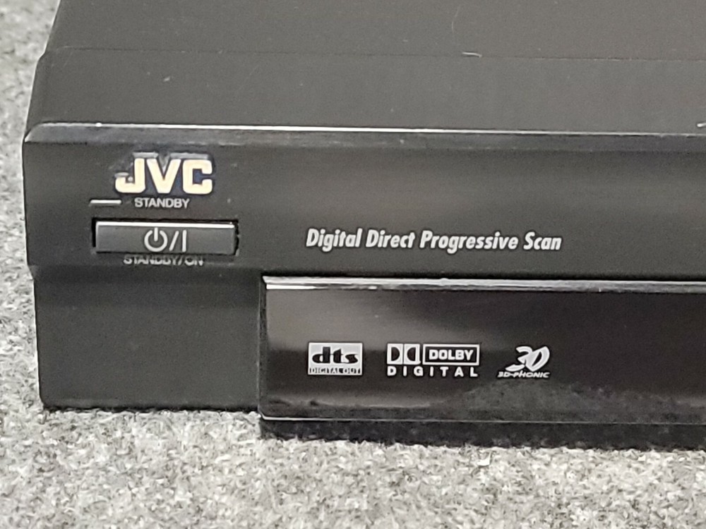 JVC XV-S60BK 4-Head DVD Player (missing remote)