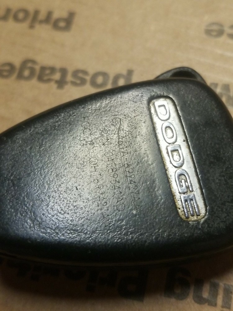 Dodge 04589341AD 4 Button Key Fob REMOTE OEM UNTESTED NO RETURNS