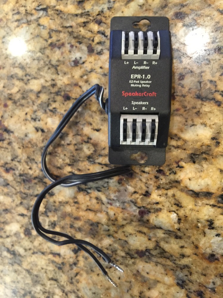 SpeakerCraft EPR-1.0 EZ-Pad Speaker Muting Relay Module