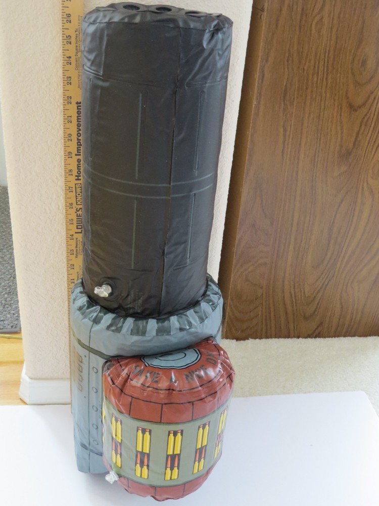THINKGEEK Inflatable Minigun ARM ! Tested