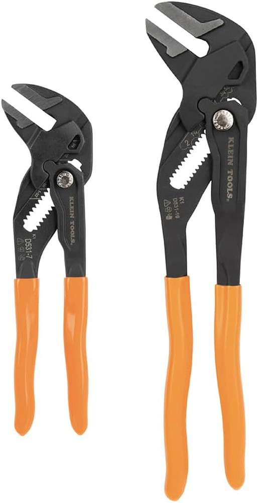 D53102KIT Adjustable Pliers Wrench Set, Compact High-Leverage Parallel Smooth Ja