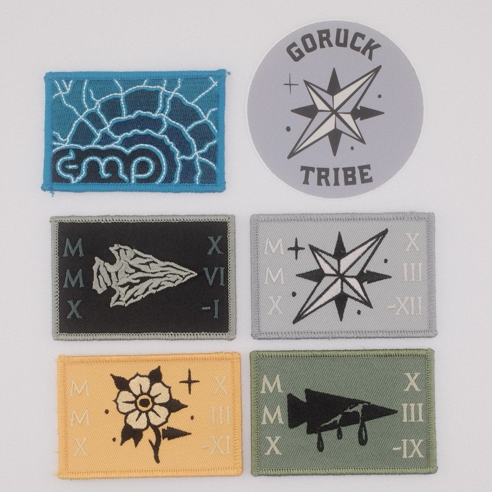 GoRuck SCARS Tribe Patch Bundle