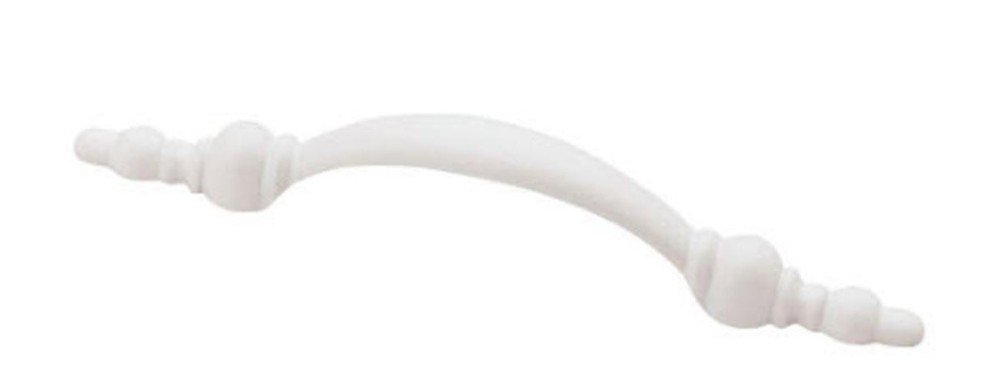 3" Minaret Cabinet Pull White