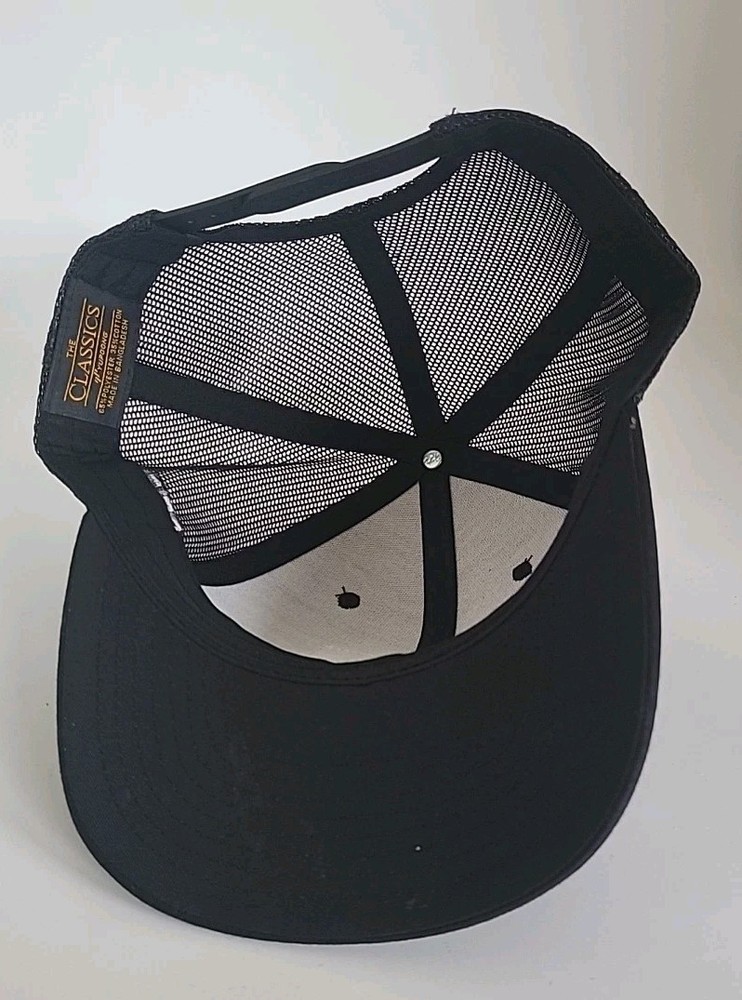 Delta Mckenzie Hat Deer Patch Snapback Black