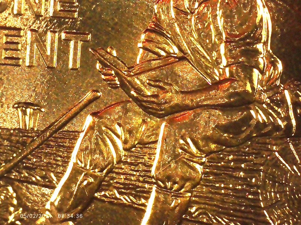 2009 P BU FY DOUBLED DIE REVERSE ERROR WDDR-010