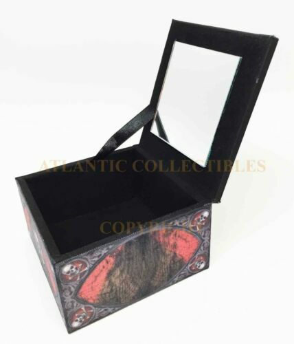 Small Pirate Skull Mirror Box