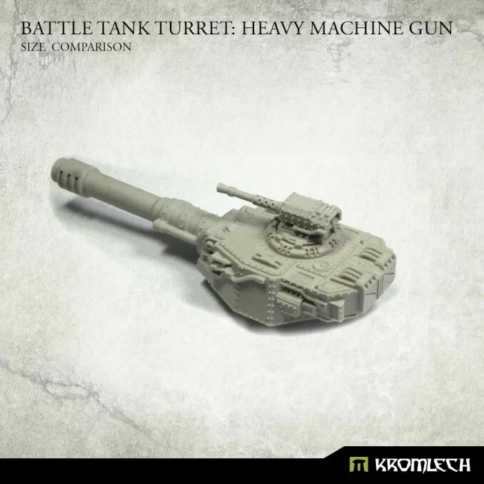 KROMLECH BATTLE TANK TURRET: HEAVY MACHINE GUN