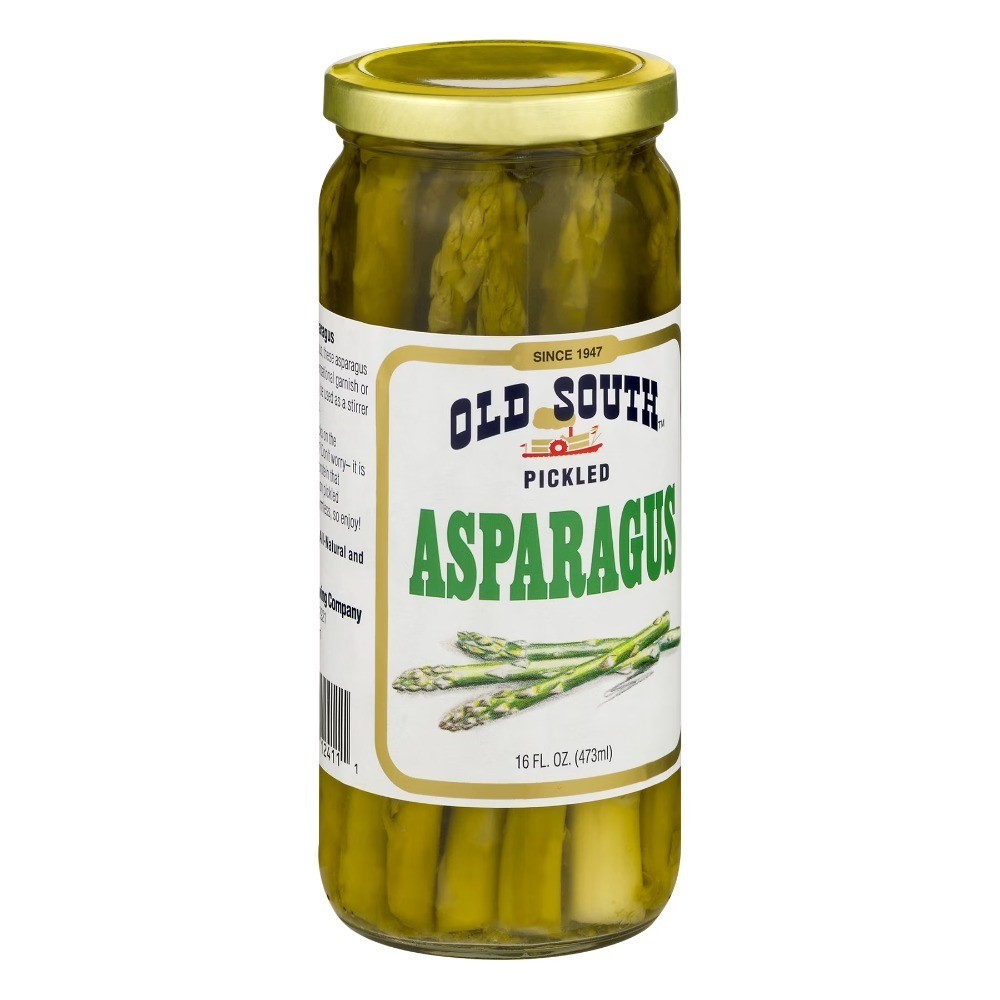 (2 pack) Pickled Asparagus Spears, Shelf-Stable, 16 oz Jar