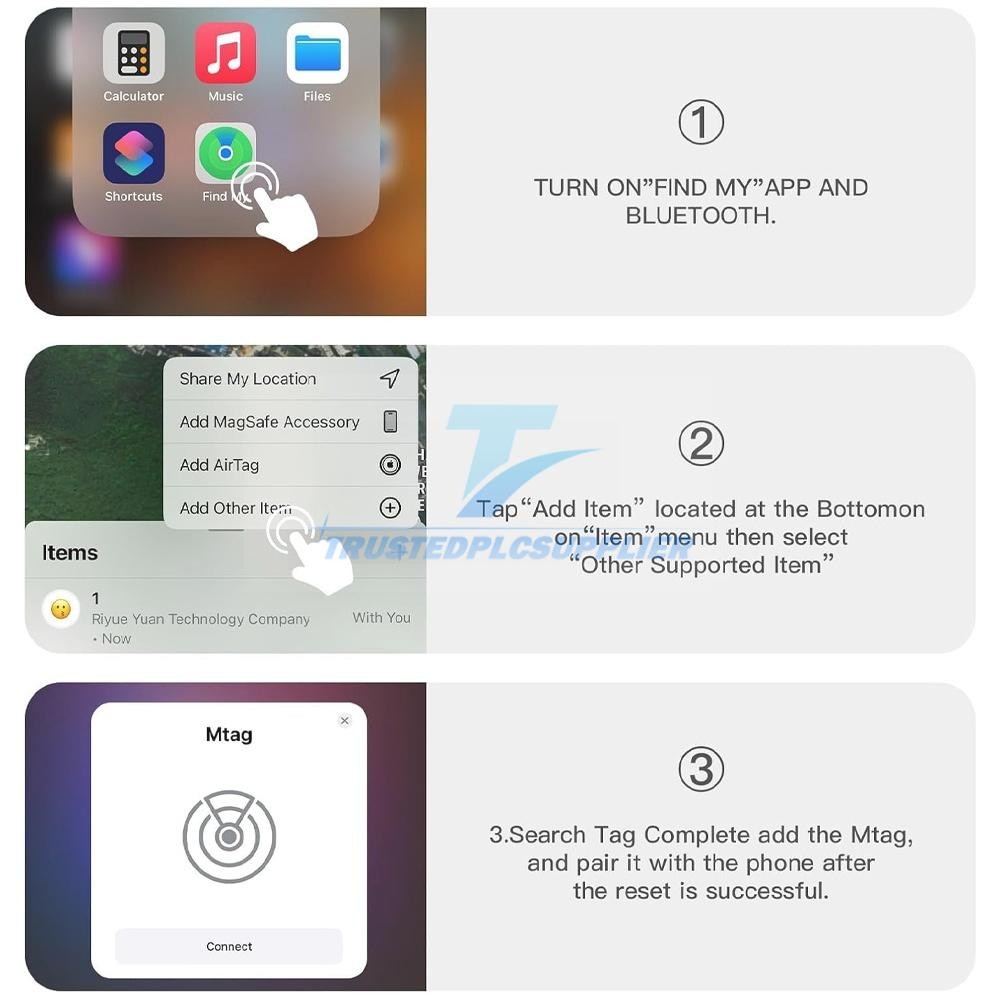 GPS Tracker for Vehicles, 1PCS Car Tracking Device, Mini Hidden Support iPhone