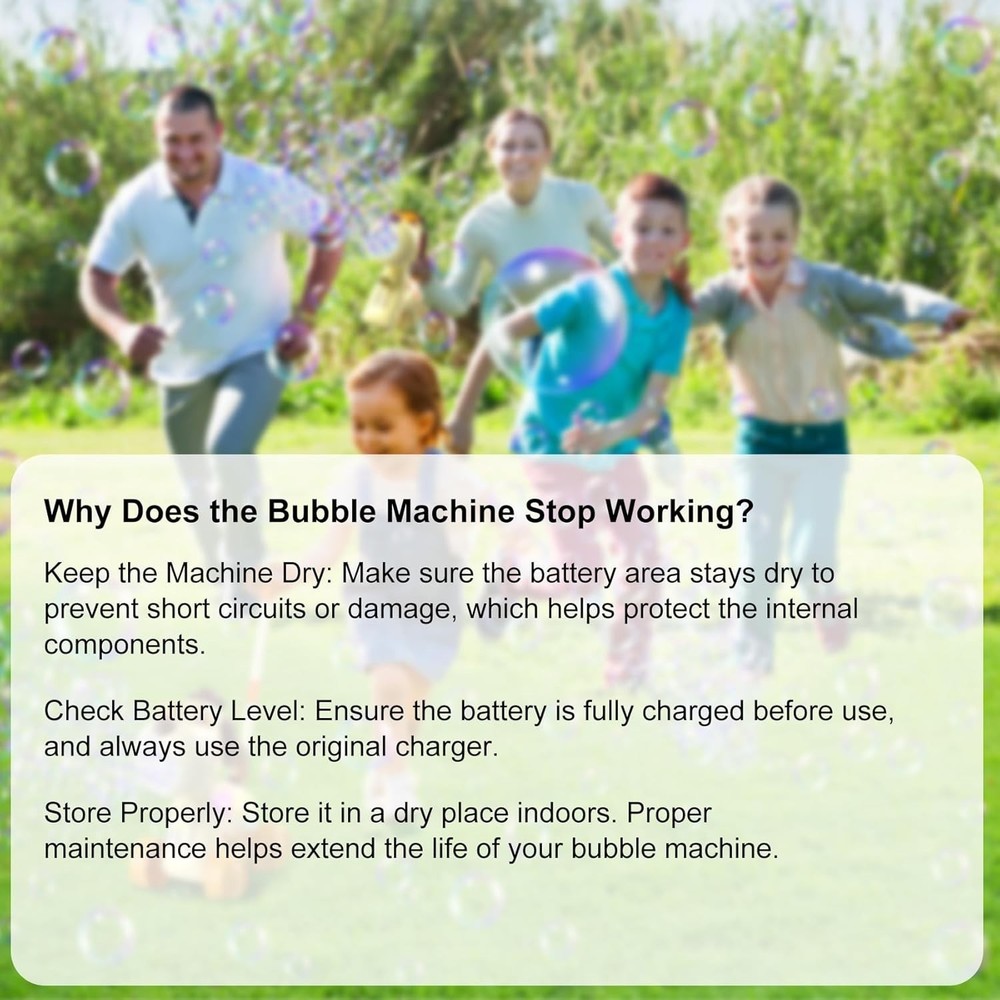 Automatic Bubble Machine for Toddlers: Portable Dog Bubble Maker Blower Toys ...