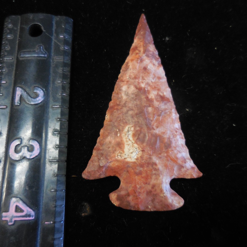 LARGE DOVETAIL POINT--CLASSIC FORM AND FLAKING--#JE