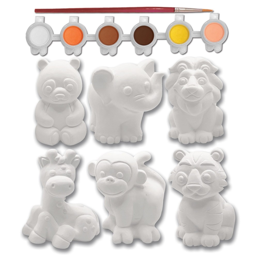 MasterPieces - Jr Zookeeper - Plaster Figurine Paint Set