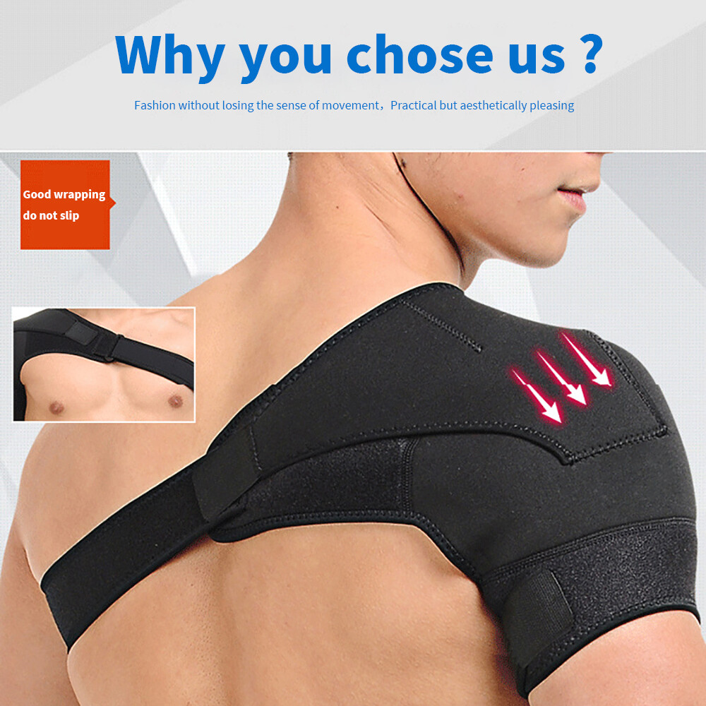 Adjustable Orthopedic Shoulder Bandage Brace Therapy Back Shoulder Support Wrap