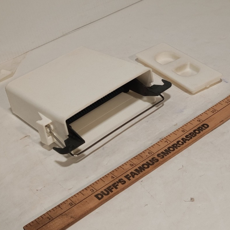 Unbranded Laboratory Microscope Slide Stainer Rack and Jar, As Shown
