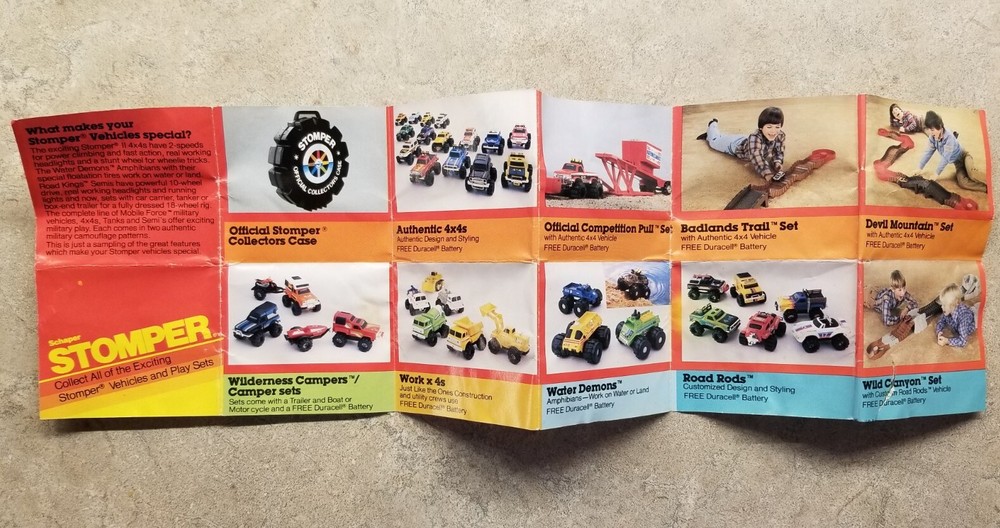 Schaper Stomper 4X4 • Brochure • Authentic Schaper Folded Insert - Mini Catalog