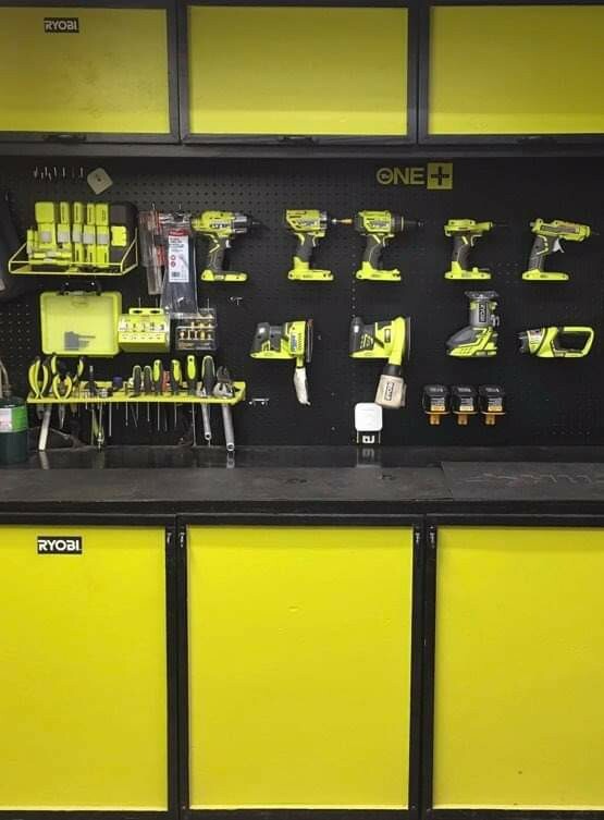 Tool Holder Wall Mount for Ryobi One+ 18V Optional Left/Right Orientation