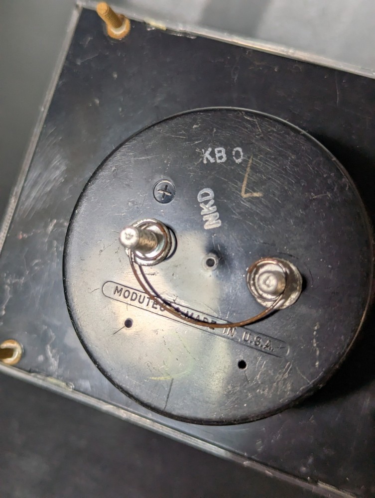 KSE Modutec Analog DC Microamperes Panel Meter Range 0 - 50