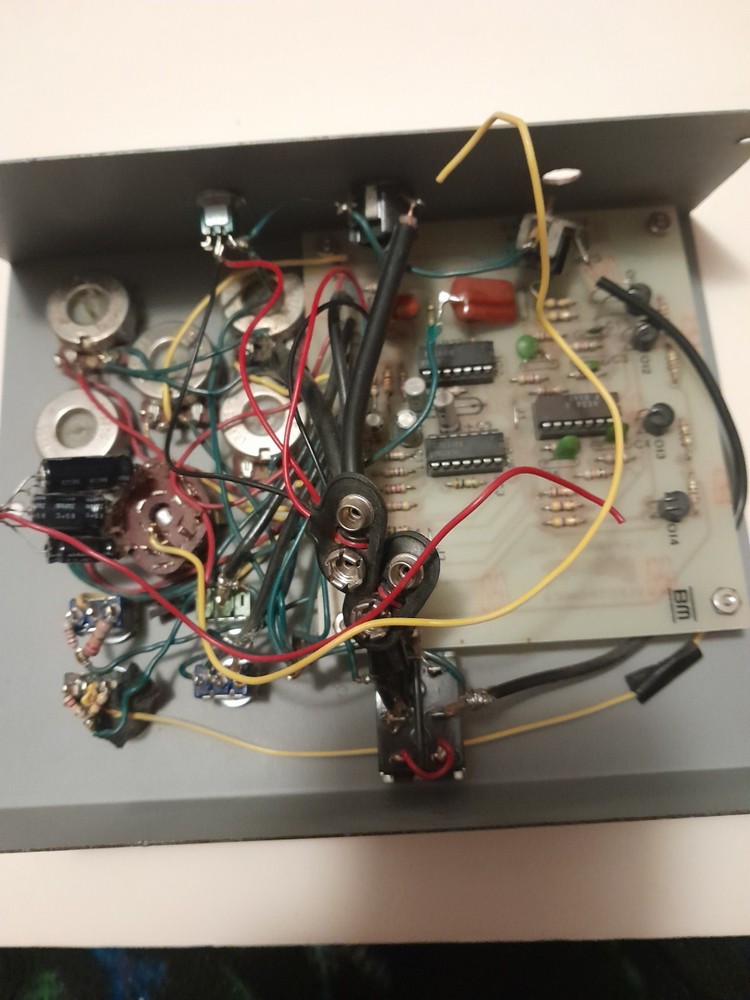 Vintage Guitar Handmade Custom Effects Unit Godbout Board