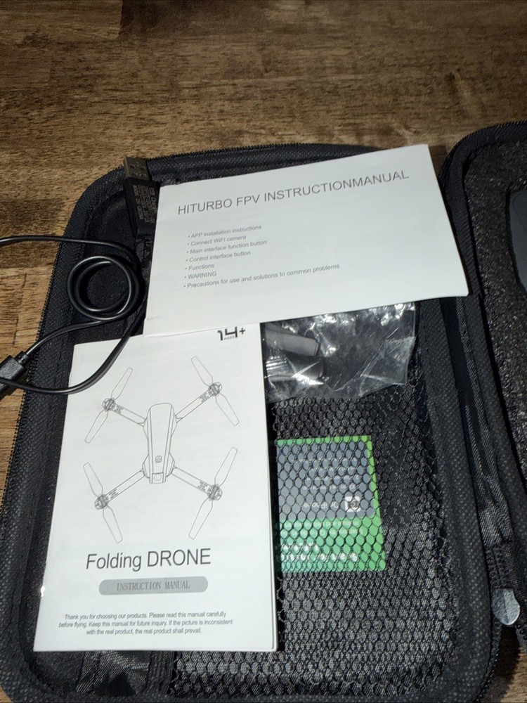VERFLEW FOLDING DRONE (P11031741) Tested Working