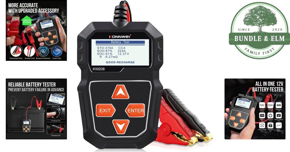 High-Performance Battery Analyzer for 12V Systems with and Certification