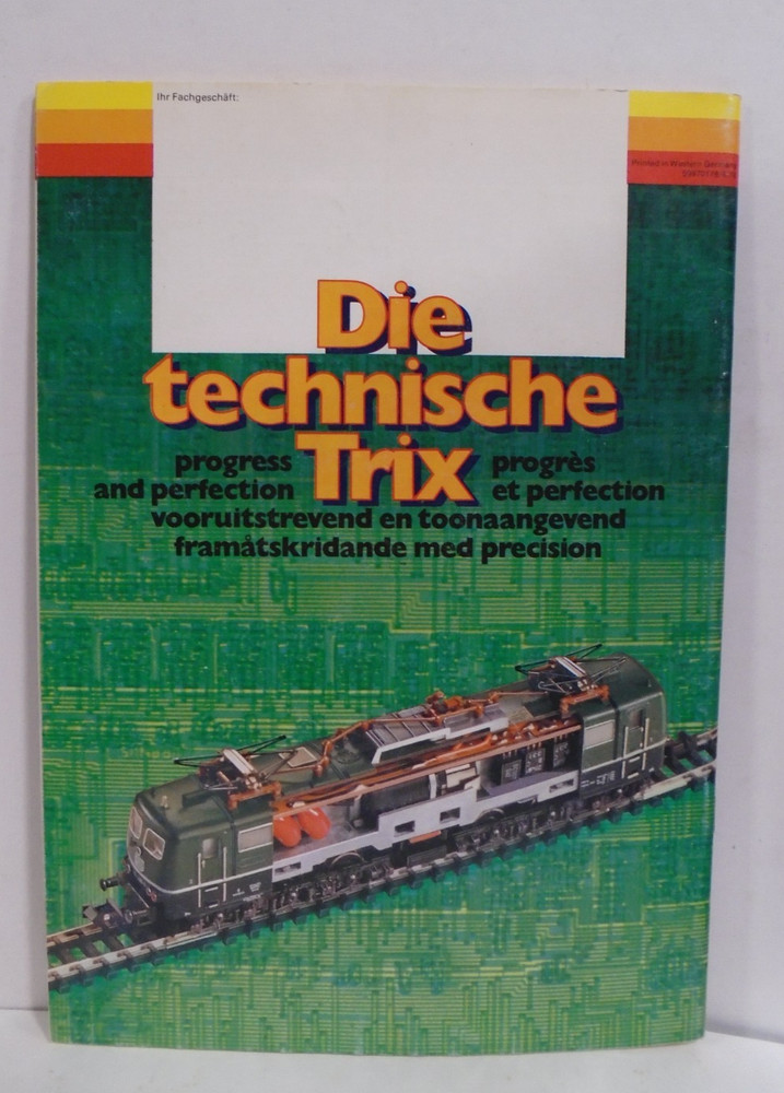 TRIX 1978/79 TRAIN CATALOG