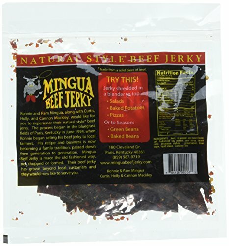 Mingua Beef Jerky (Hot) 3.5 oz [1-Bag]